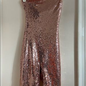 Fashion Nova Sequin Birthday Bash Romper